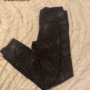 Zyia Light N Tight black reflective leggings.